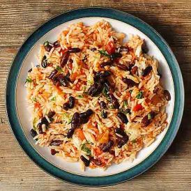 Taco Rice and Beans Recipe Image